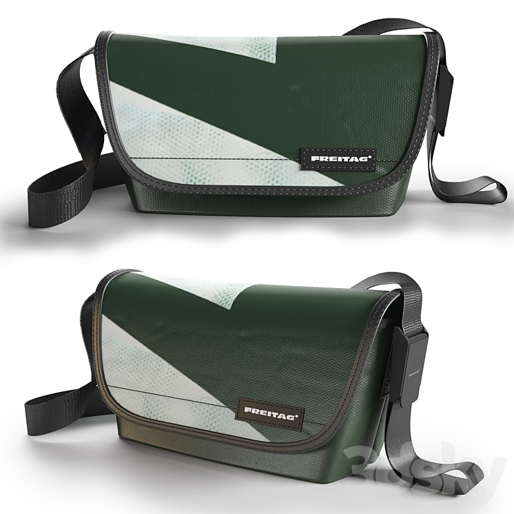 freitag hawaii five-o bag - Other decorative objects - 3D model