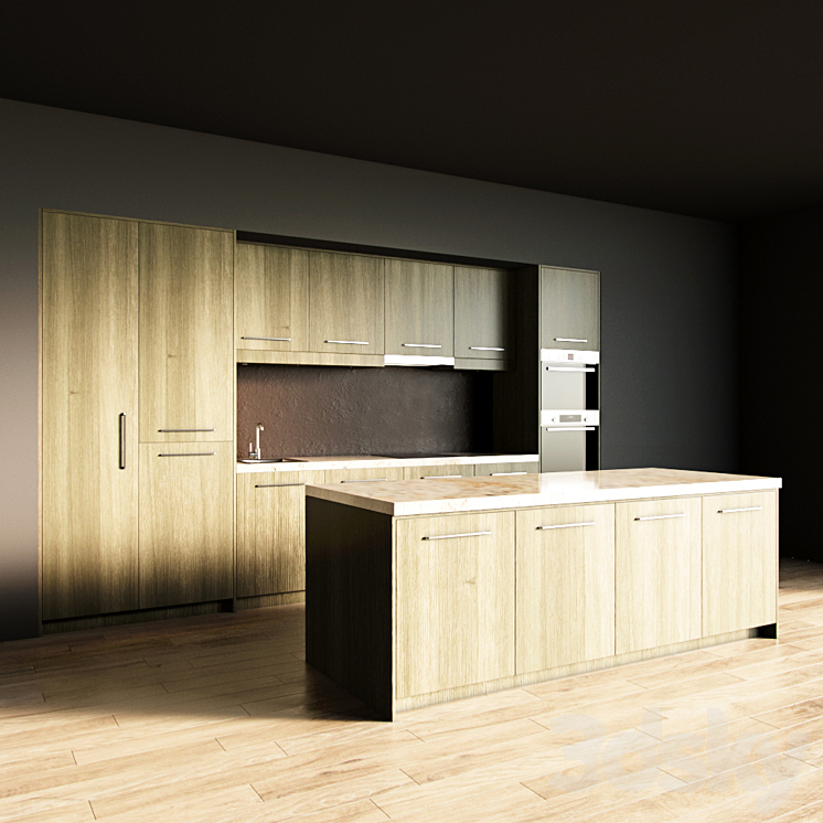 Kitchen_texture_7_01 - Kitchen - 3D model