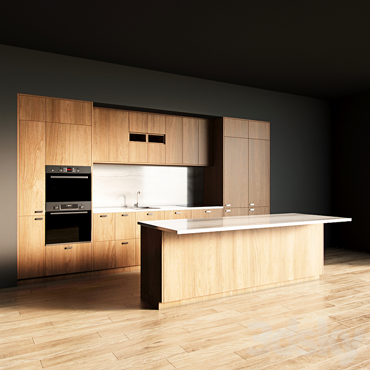 Kitchen_texture_8_01 - Kitchen - 3D model