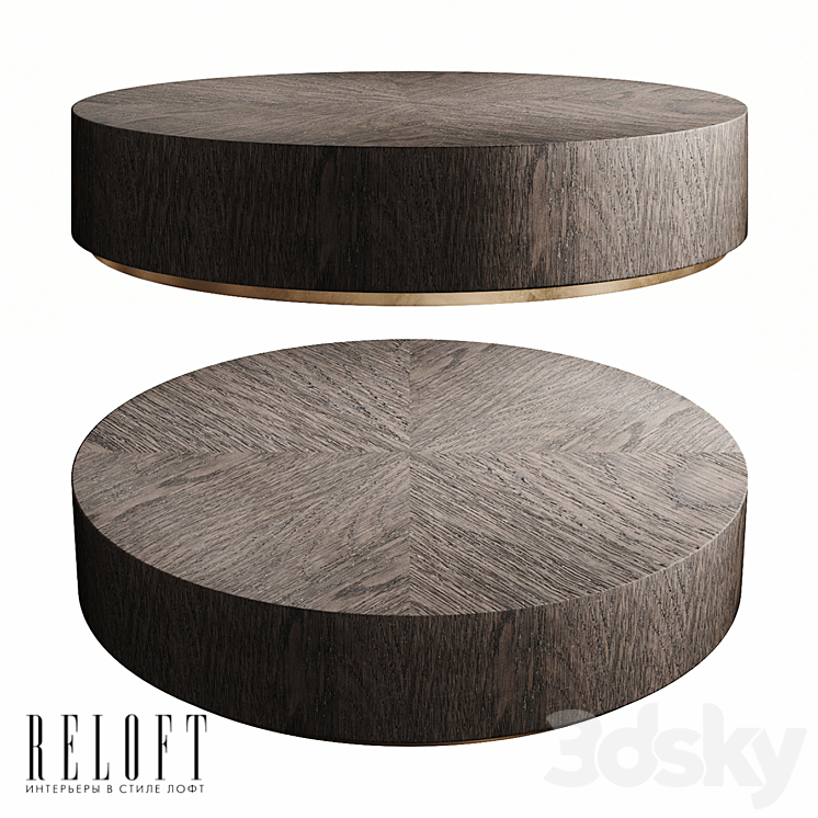 Round coffee table Machinto - Table - 3D model