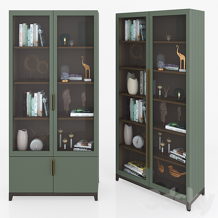 Dantone Home Metropolitan 2 - Wardrobe & Display cabinets - 3D model