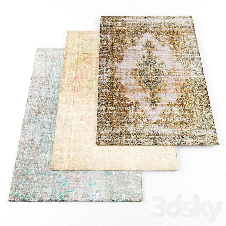 rugs - Carpets - 3D model