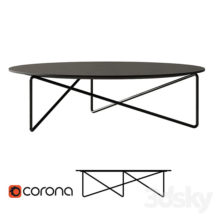 Polygon Table 3d POLYGON Table By prostoria - Table - 3D model