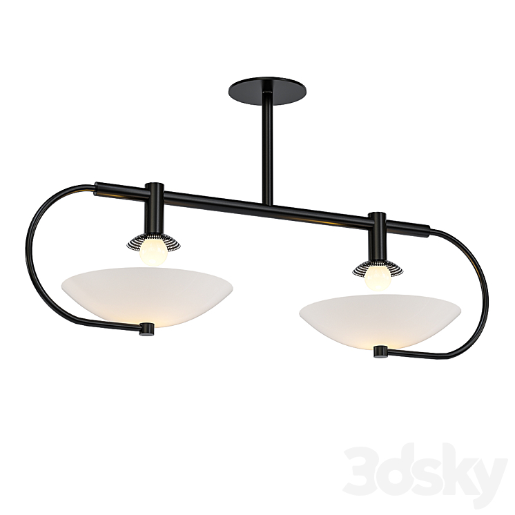 Aperture Pendant light 3D model