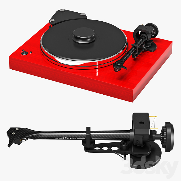 Project Audio Online Project audio-xtennsion 9 evolution - Audio tech - 3D model