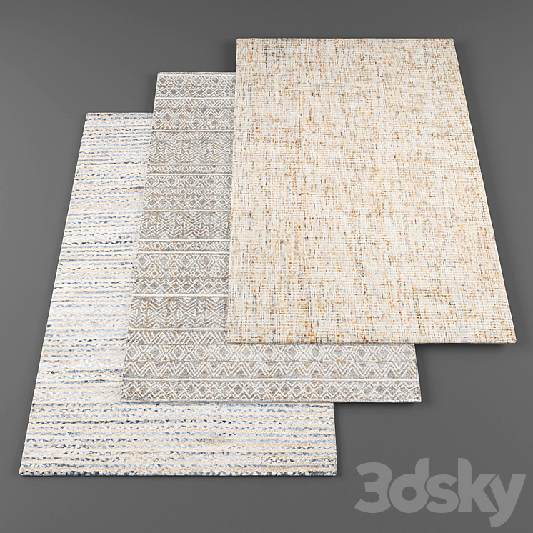 rugs - Carpets - 3D model