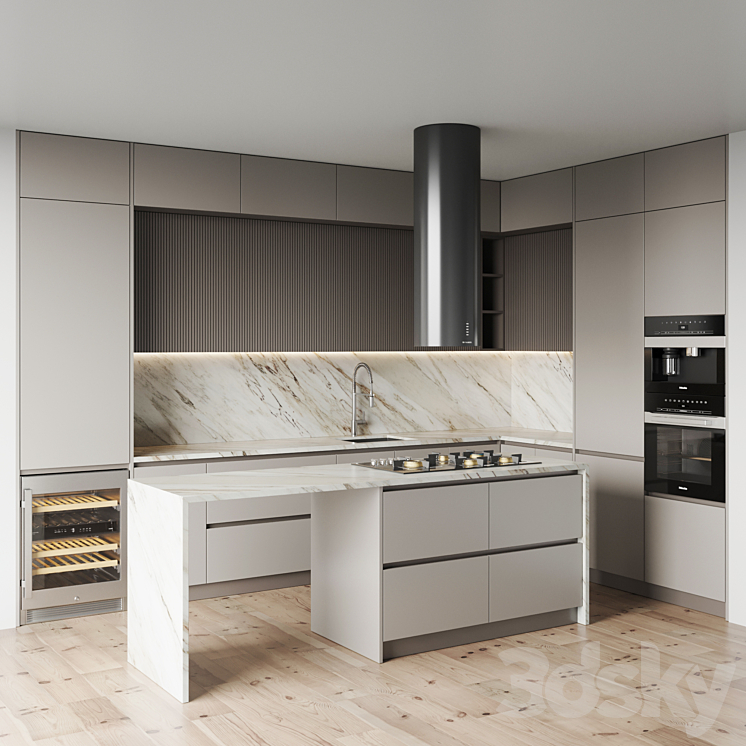 kitchen 0122 - Kitchen - 3D model