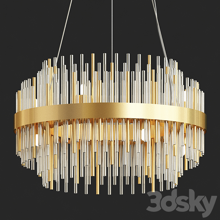 Odeon Light Ida Chandelier - Pendant light - 3D model