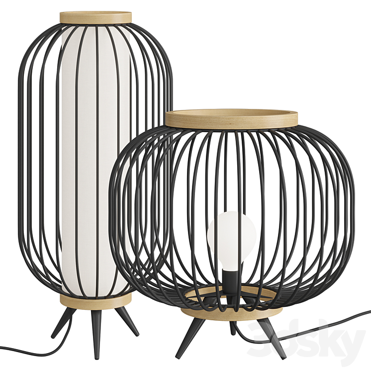 Gibas CHAPLIN | Floor lamp - Floor lamp - 3D model