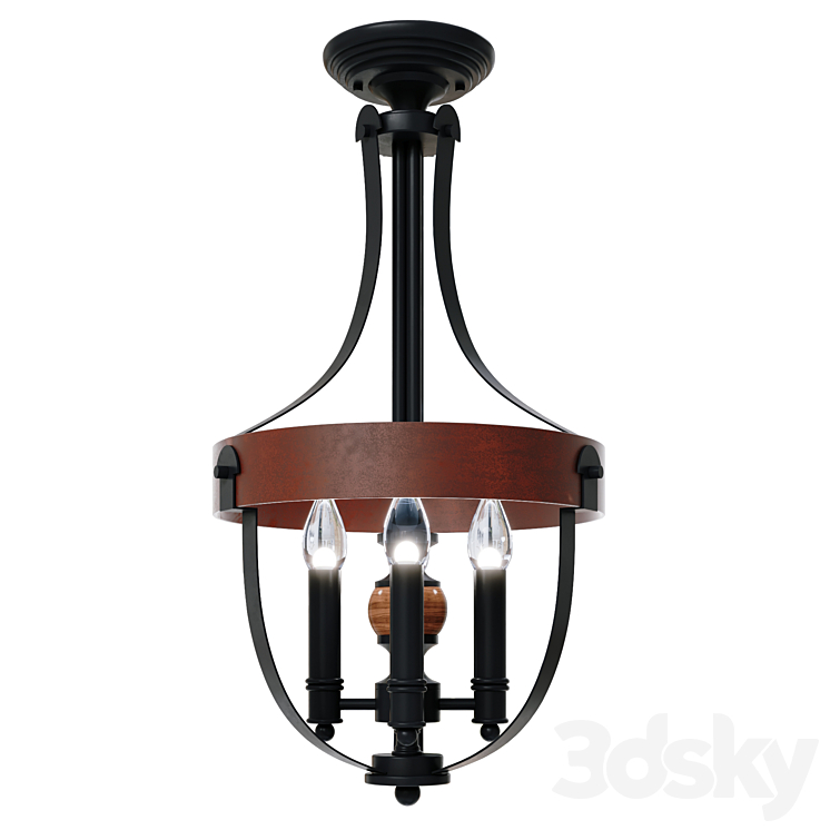 Escada - Pendant light - 3D model