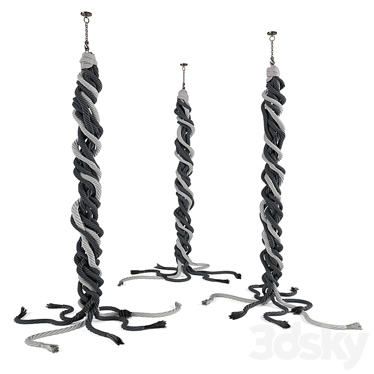 decorative rope art - Other decorative objects - 3D model