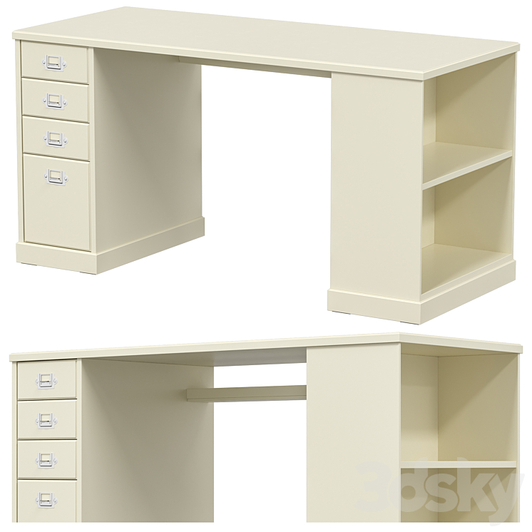 IKEA - VEBJORN Desk - Table - 3D model