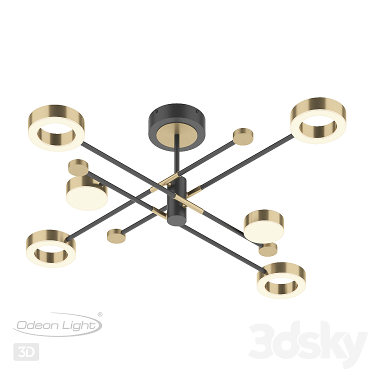ODEON LIGHT 4321/55CL DENZEL - Pendant light - 3D model
