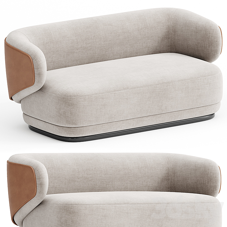 HAP | Sofa By HC28 Cosmo - Sofa - 3D model