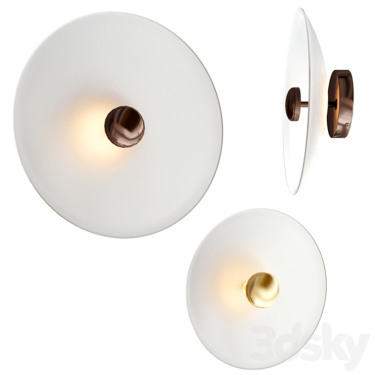 CIELO WALL LIGHT by CTO Lighting - Wall light - 3D model