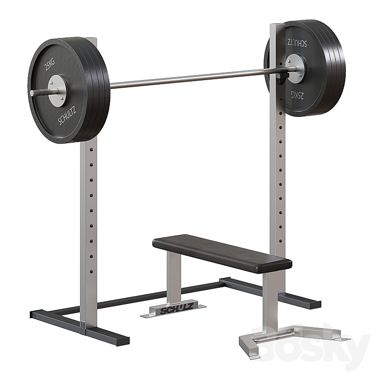 Quadrat Rack QUAt Rack SZ RS4 - Sports - 3D model
