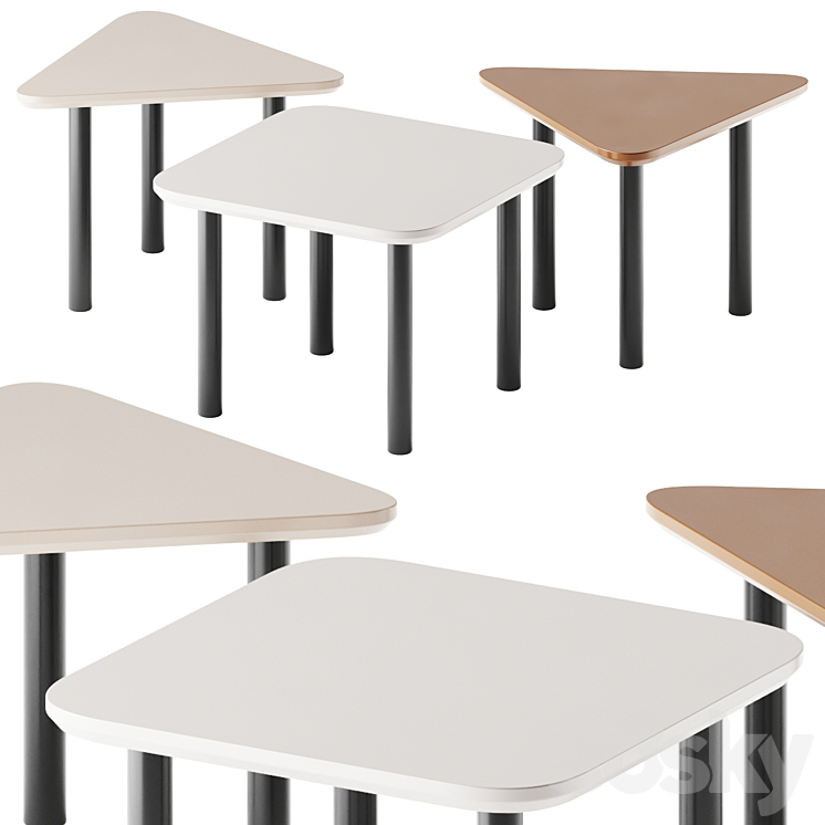 Sedex UP Coffee Tables - Table - 3D model
