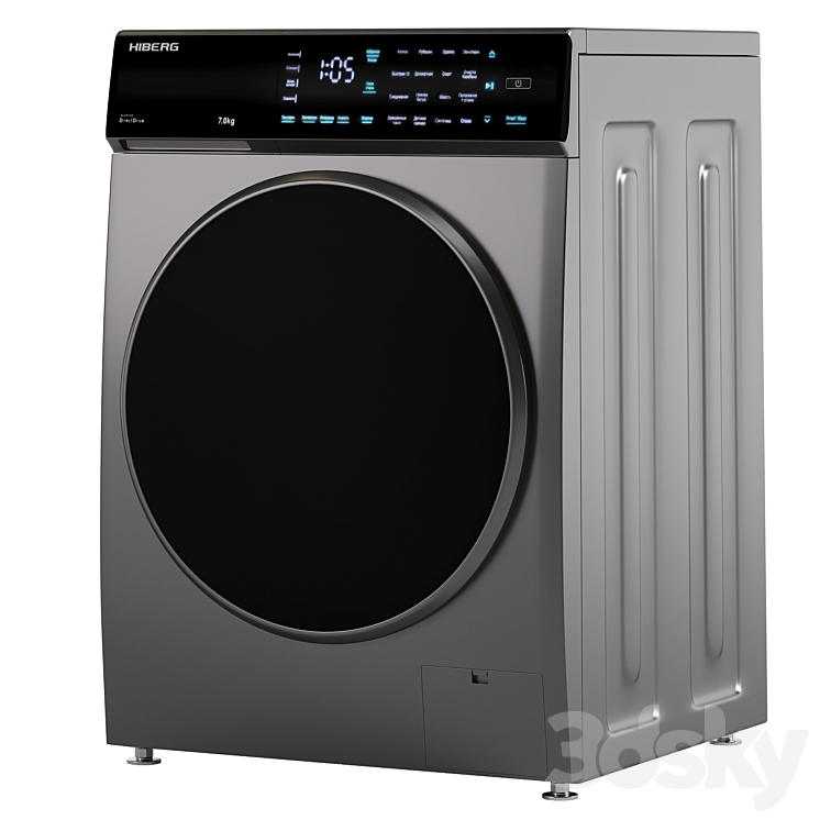 HIBERG i-DDQ9 - 712 SD - Household appliance - 3D model