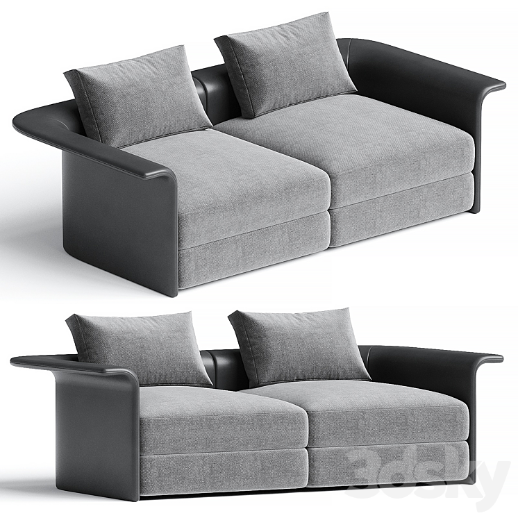 WING By HC28 Cosmo - Sofa - 3D model