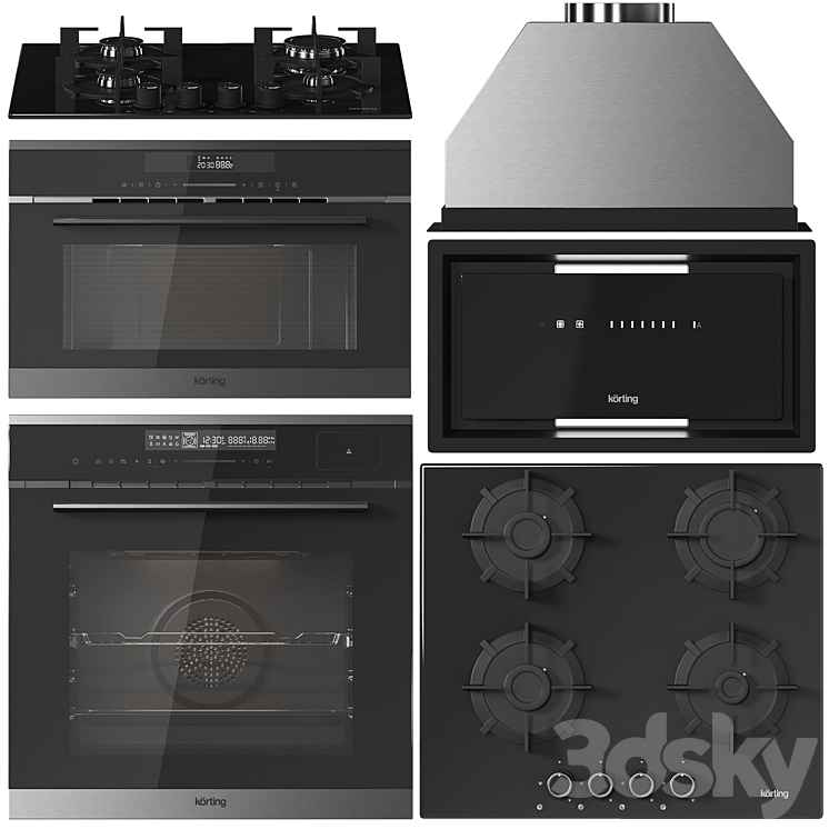 Korting collection of appliances - Kitchen appliance - 3D model