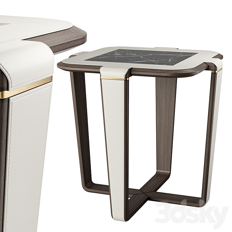 TURRI _ VINE Side table - Table - 3D model