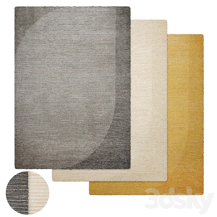Relief Poliform Rug - Carpets - 3D model