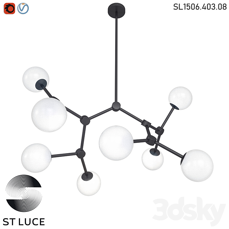 SL1506 403 08 Pendant Chandelier ST Luce OM Pendant Light 3D Model sl1506-403-08-pendant-chandelier-st-luce-om-pendant-light-3d-model