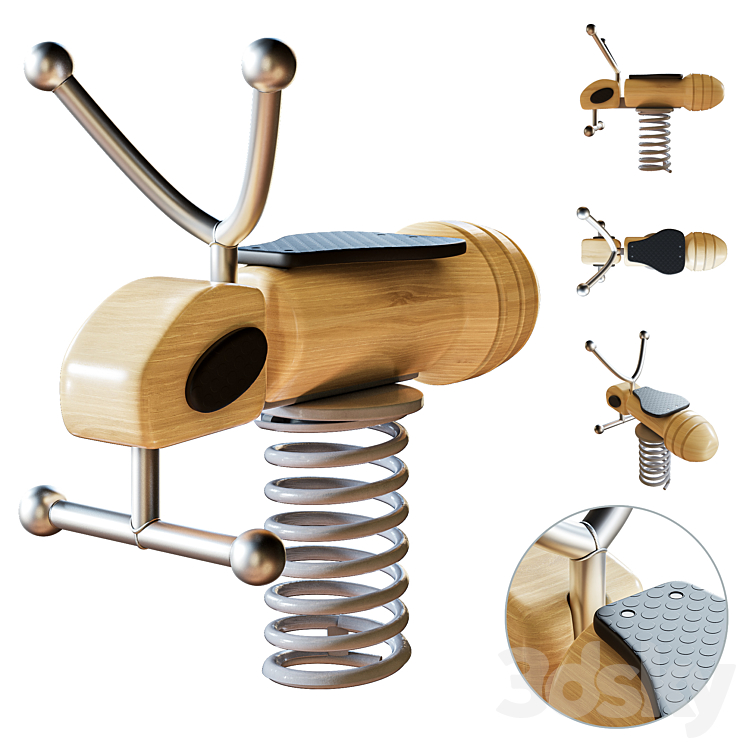 Diy Playground Spring Rocker Spring rocker