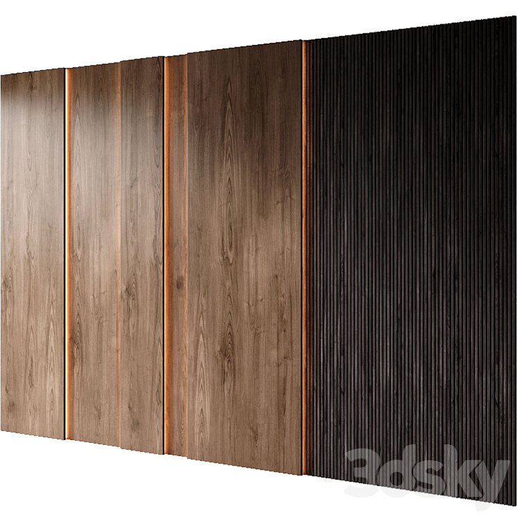 wall 3d panel 29 - 3D panel - 3D model