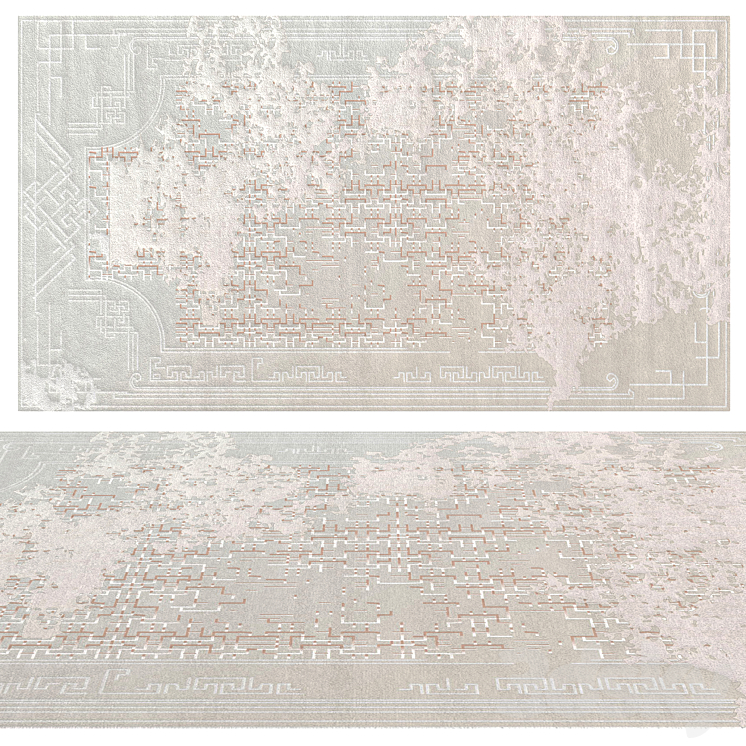 Ruin rug by Rug'Society Carpets 3D model