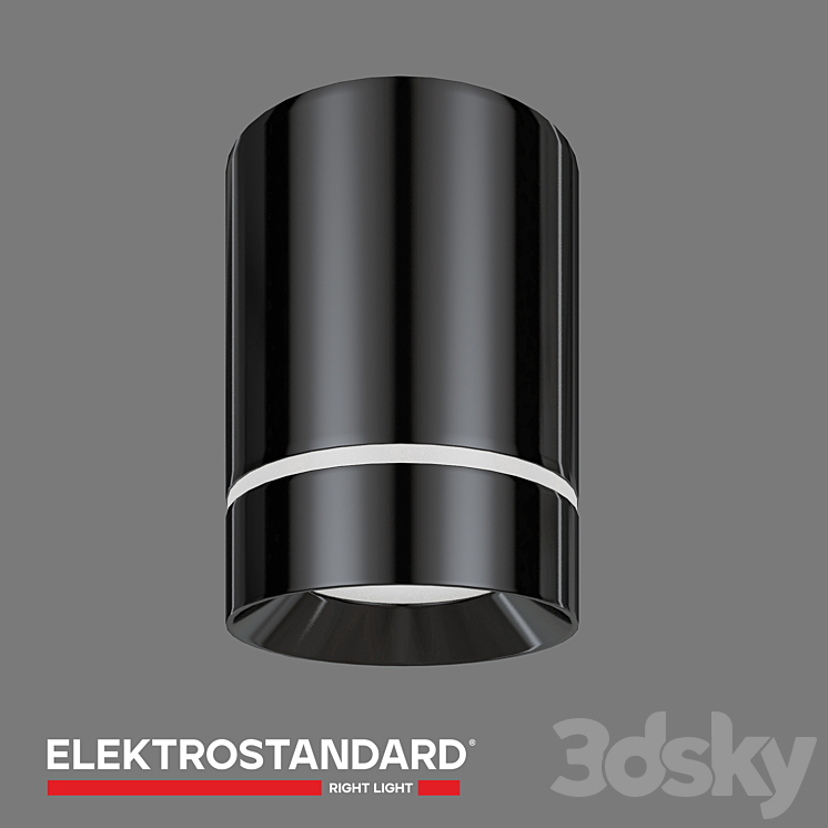 OM Surface-mounted LED ceiling lamp Elektrostandard DLR021 Topper ...