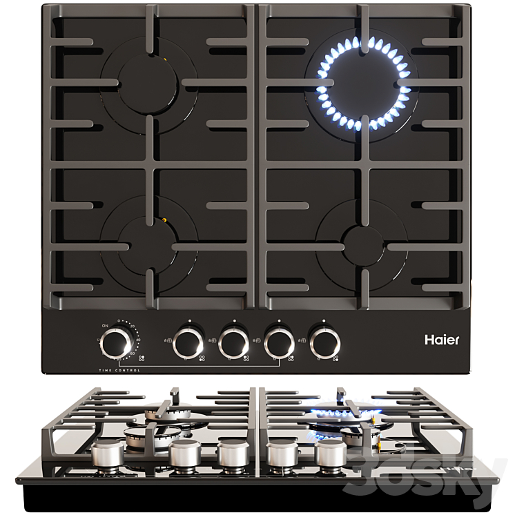HAIER HHX-G64CNMB - Kitchen appliance - 3D model