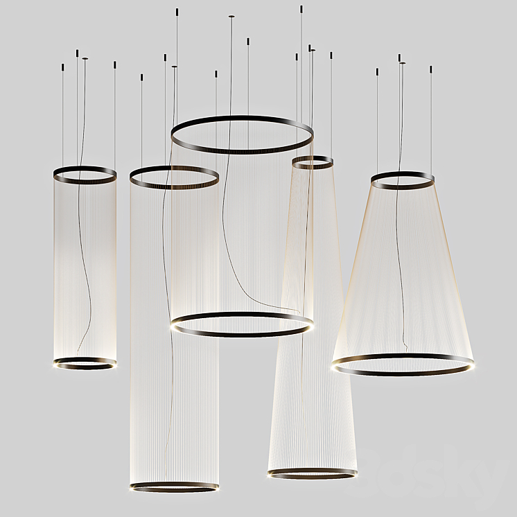 Vibia Array pendant lamps - Pendant light - 3D model