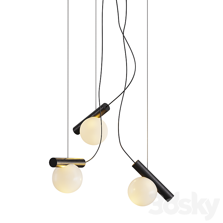 Node Light - Pendant light - 3D model