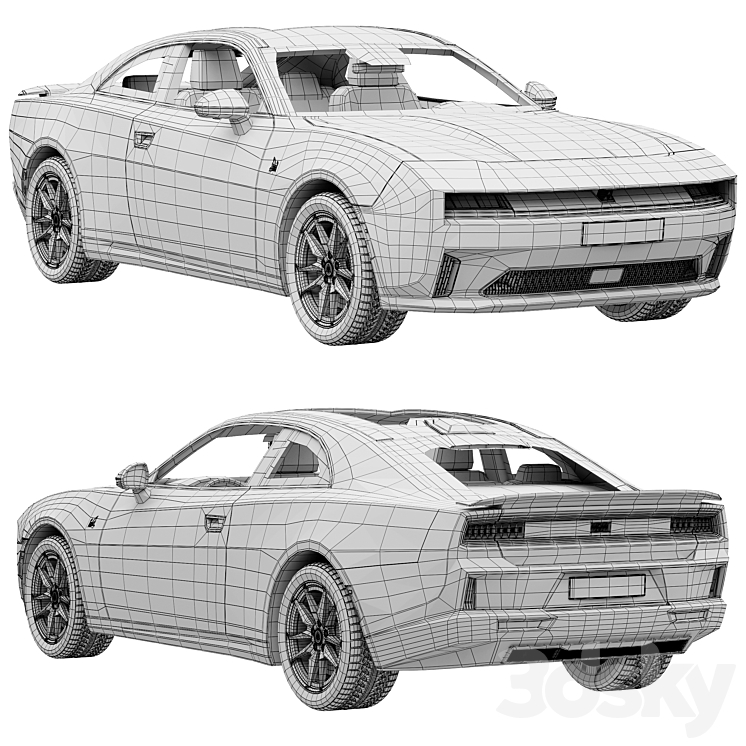 Ryu Jさん専用 Dodge Charger DaytonaとFC3ボディ ホビーラジコン