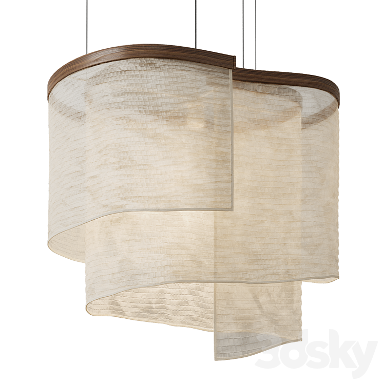 Altostratus suspension type 2 (L&G Studio) - Pendant light - 3D model