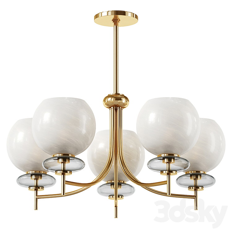 Alexia Chandelier Mitzi. HUDSON VALLEY LIGHTING. - Pendant light - 3D model