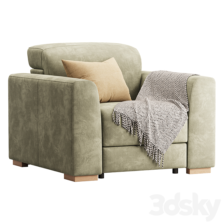 Power Recliner Armchair - Arm chair - 3D model