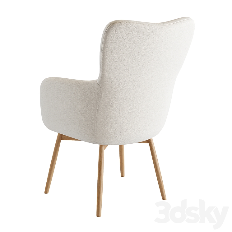 JYSK-HUNDESTED-(chair) Chair 3D model