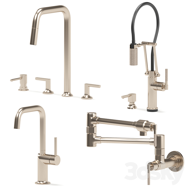 BRIZO kitchen faucets collection - no.04 - Faucet - 3D model