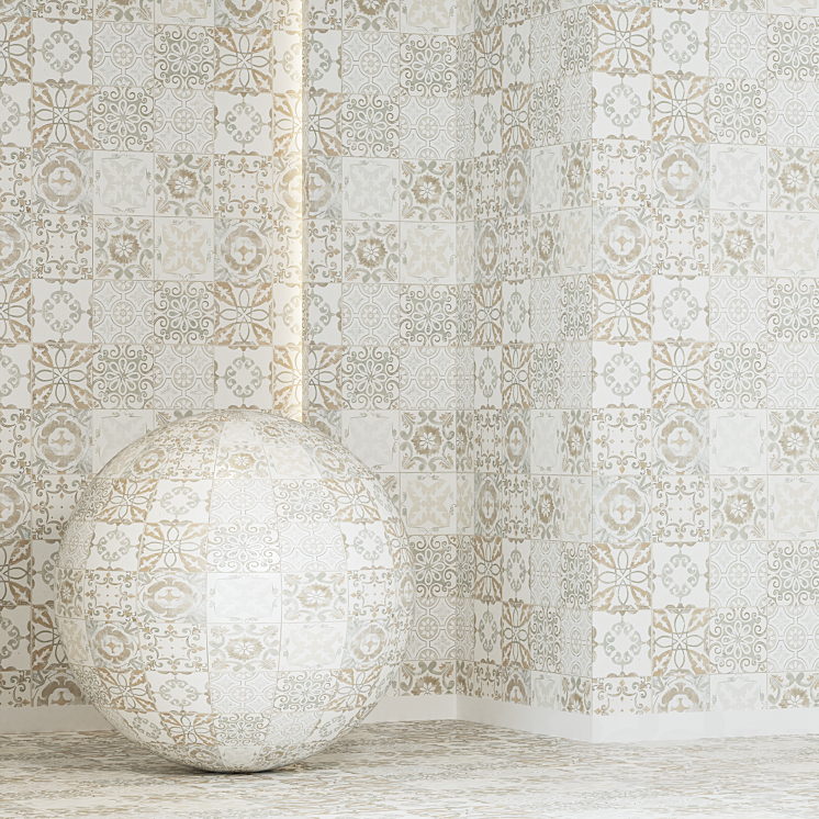 Tile 09 - Seamless 4K Texture - Tile - 3D model