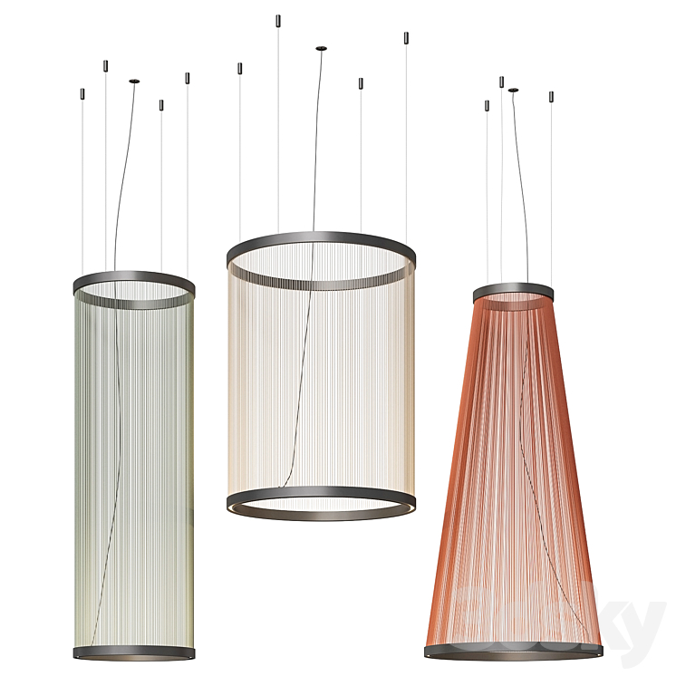 Vibia hanging lights Array - Pendant light - 3D model
