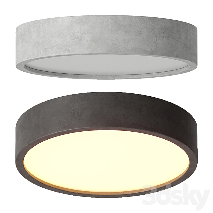 PLAN Light - Ceiling lamp - 3D model