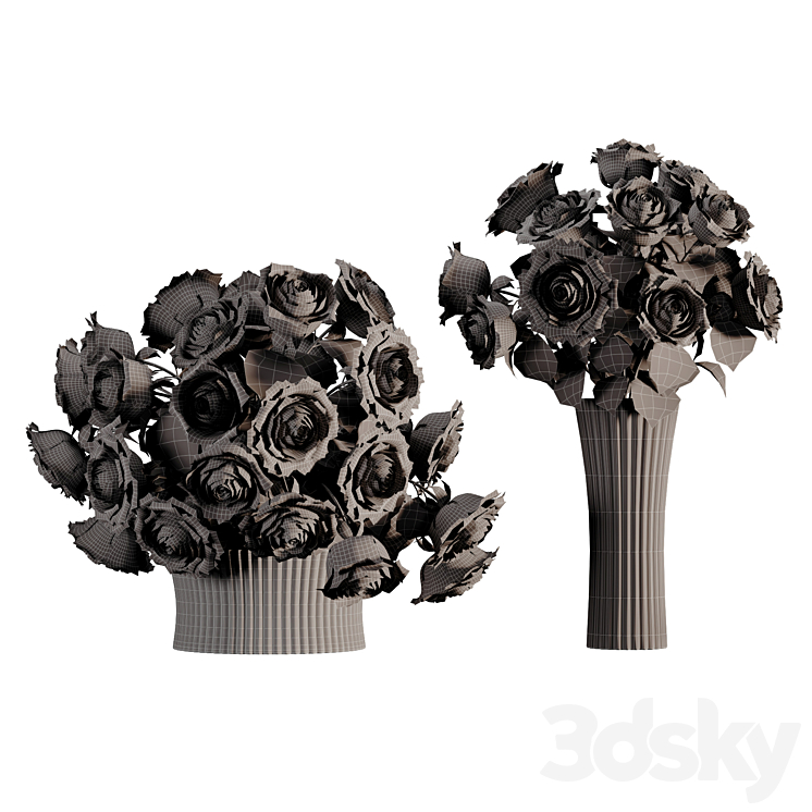 Bouquet Set 06 - Bouquet - 3D model Bouquet Set 06 - Bouquet - 3D model