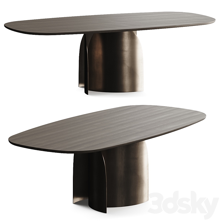 Naturedesign Bloom Dining Table - Table - 3D model