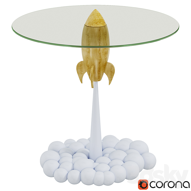 Rocket table - Table - 3D model