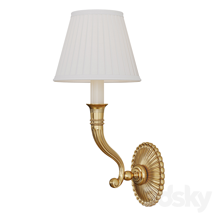 Vaughan Sudbury Wall Light WA0014.BR - Wall light - 3D model