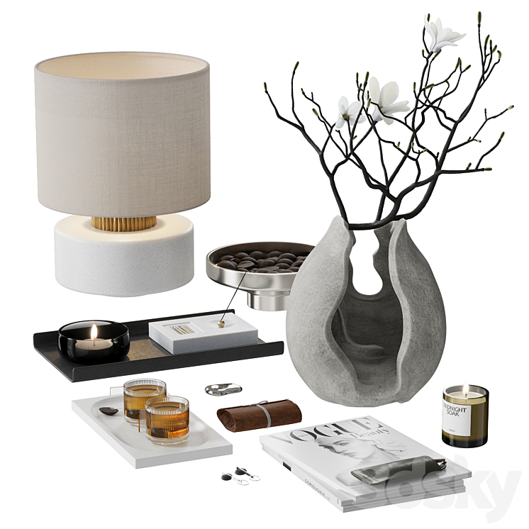 Decorative set 1 - Decorative set - 3D model