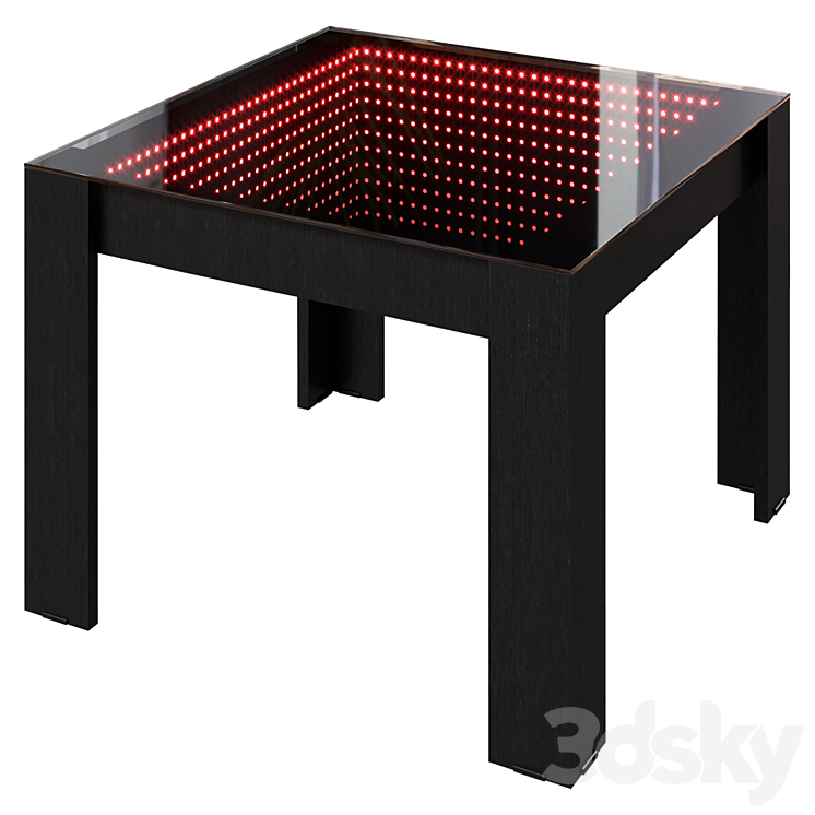Infinity Effect Table Coffee table with infinity effect - Table - 3D model