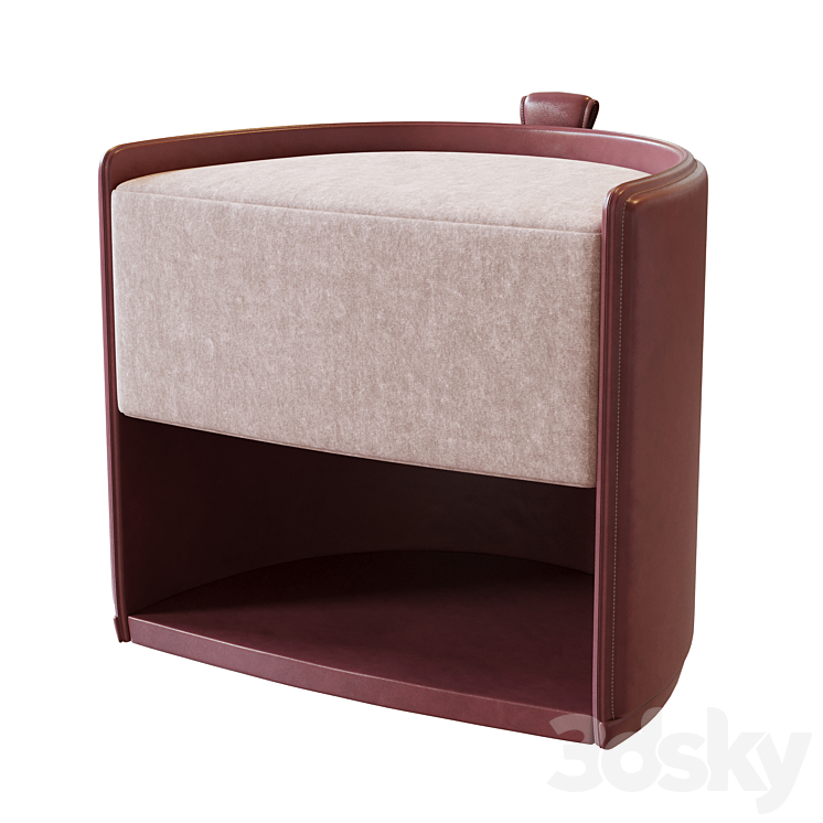 Pouf Turri Vine - Other soft seating - 3D model